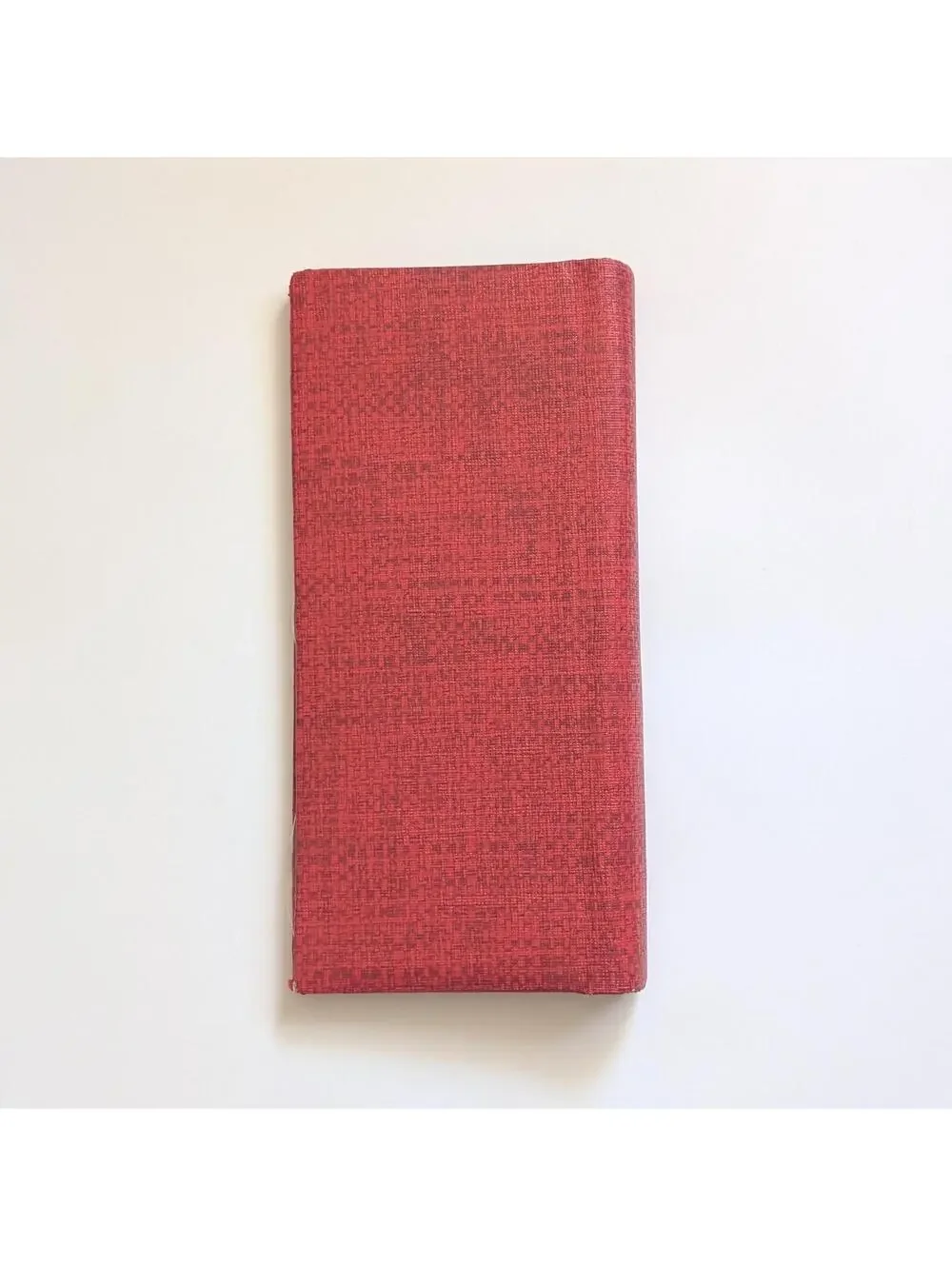 Vintage Red Photo Album with Snapshot Sized Sleeves